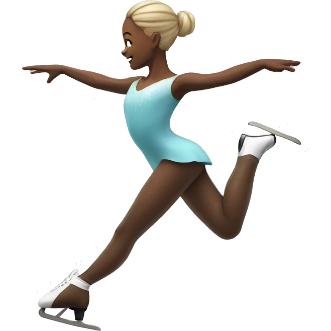 Figure skater emoji