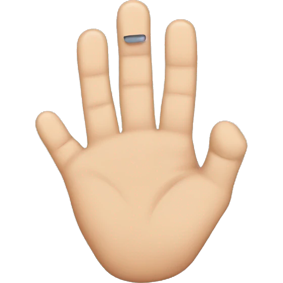 broken finger emoji