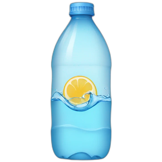 Bottle of water emoji