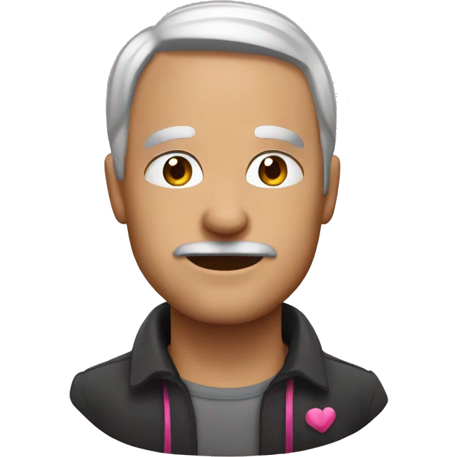 Odio con un lazo rosa  emoji