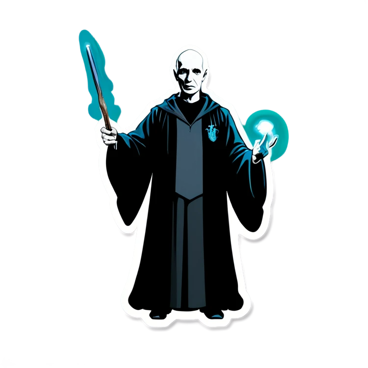 Harry Potter and Lord Voldemort emoji