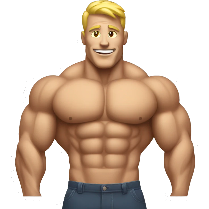 battery bodybuilder emoji