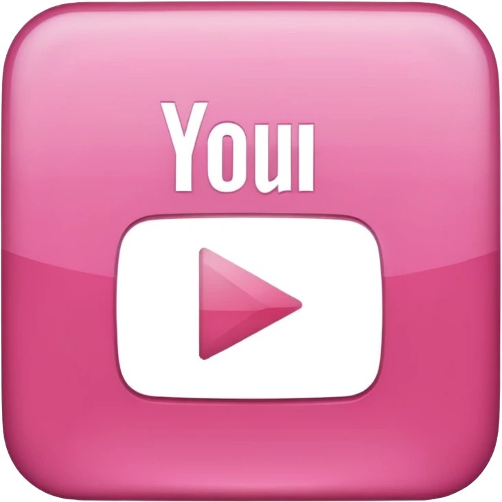 mix pink square youtube logo emoji
