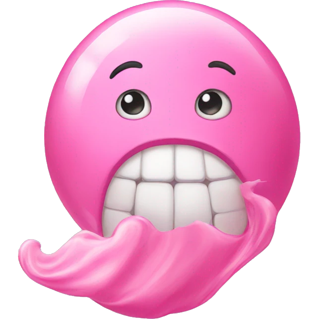 bubble gum emoji