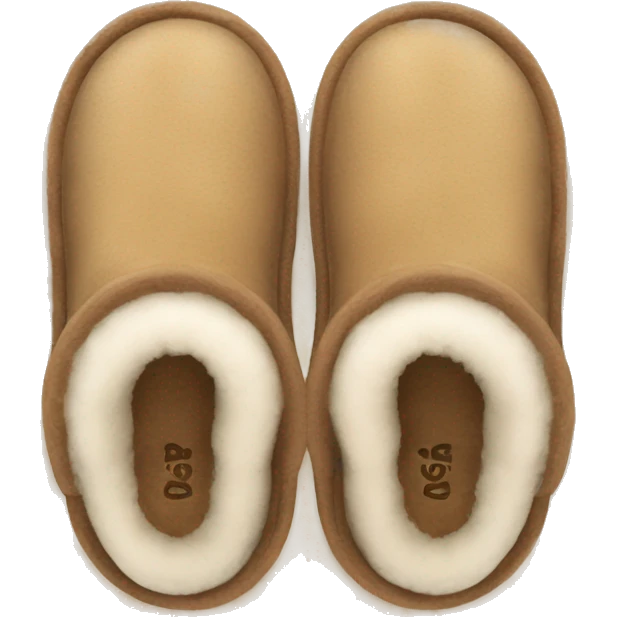 UGG slippers  emoji