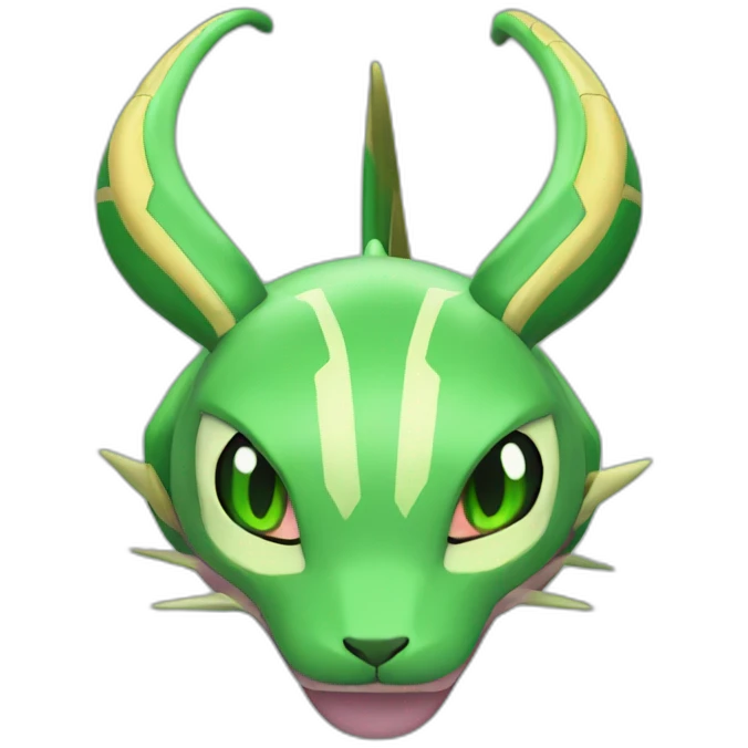 Mew Two Rayquaza hybrid emoji