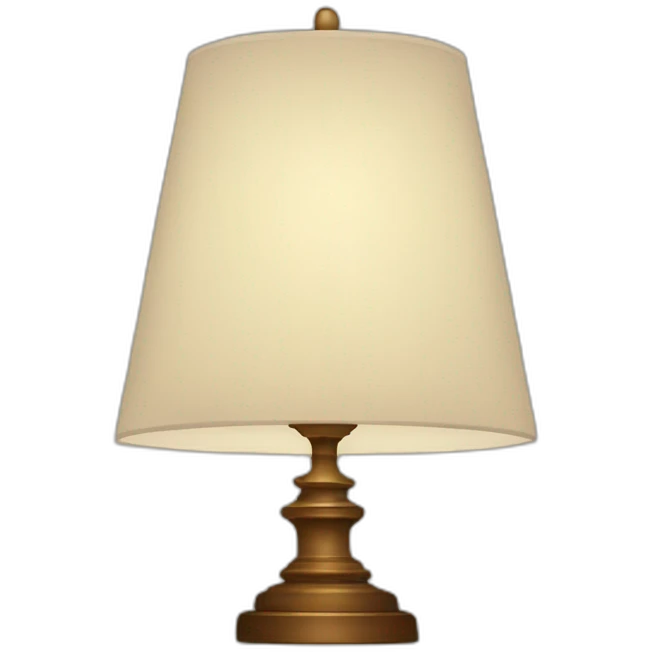 Lamp emoji