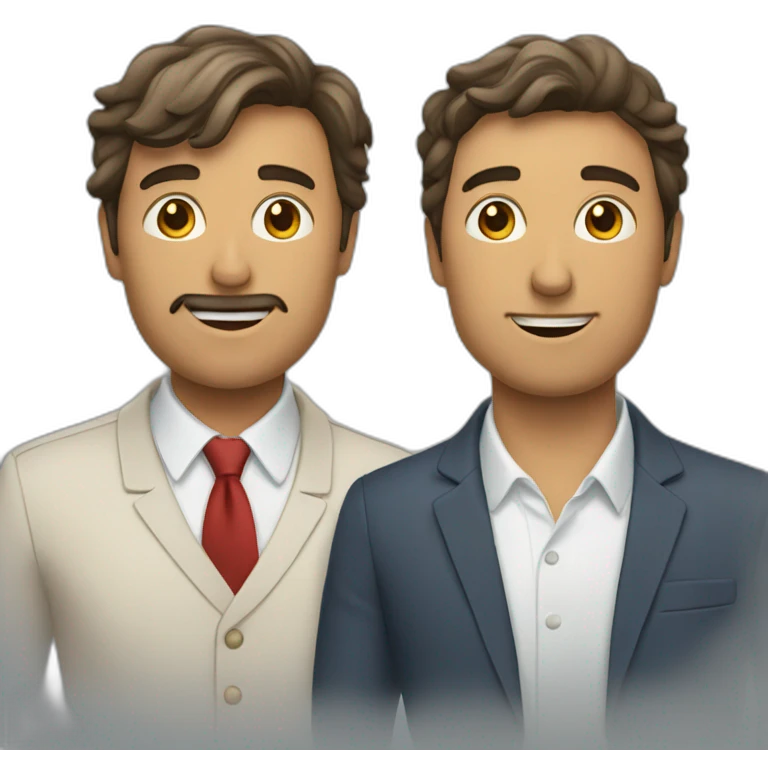 groupe de trois personnes masculin emoji