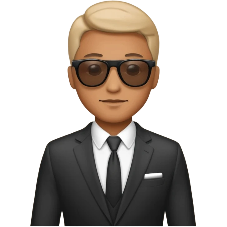 money, sunglasses, suit, man emoji