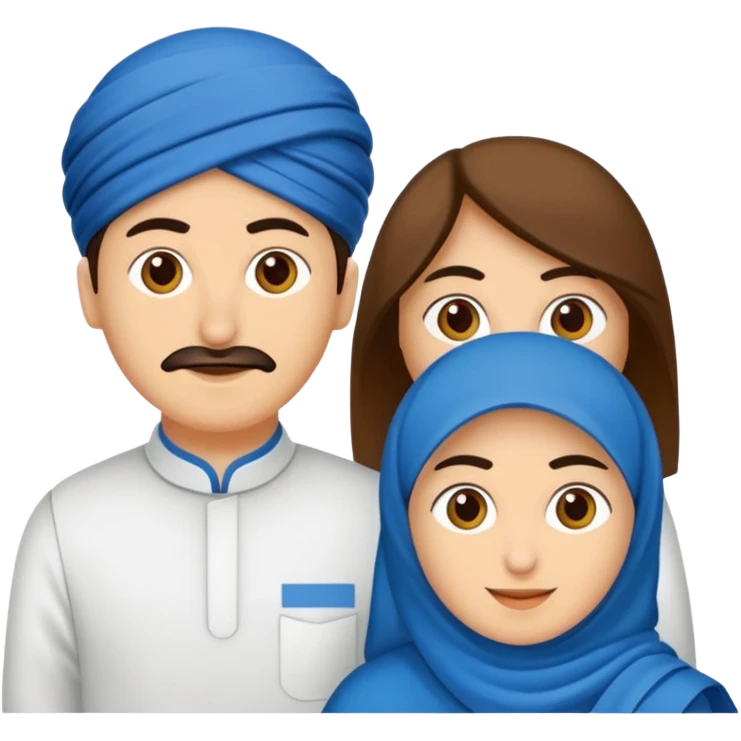 DOĞU TÜRKİSTAN BAYRAĞI (İNSANSIZ) AY VE YILDIZ MAVİ BAYRAK emoji