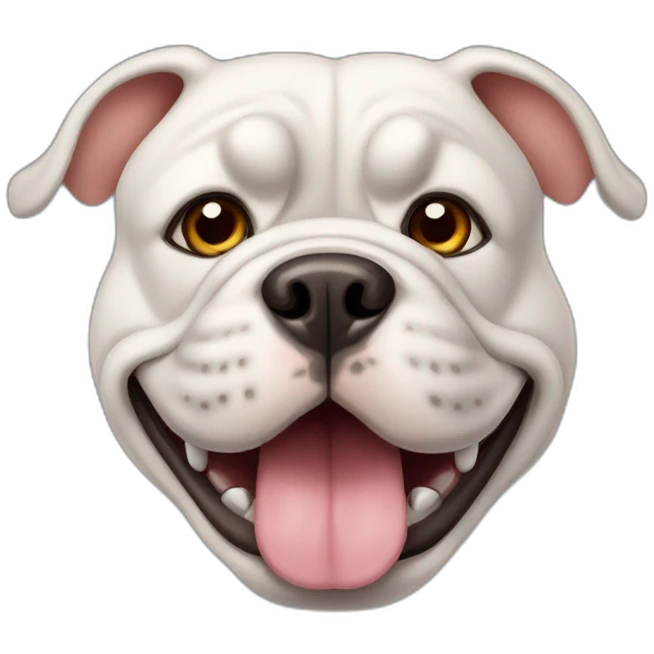 Bull dog  emoji
