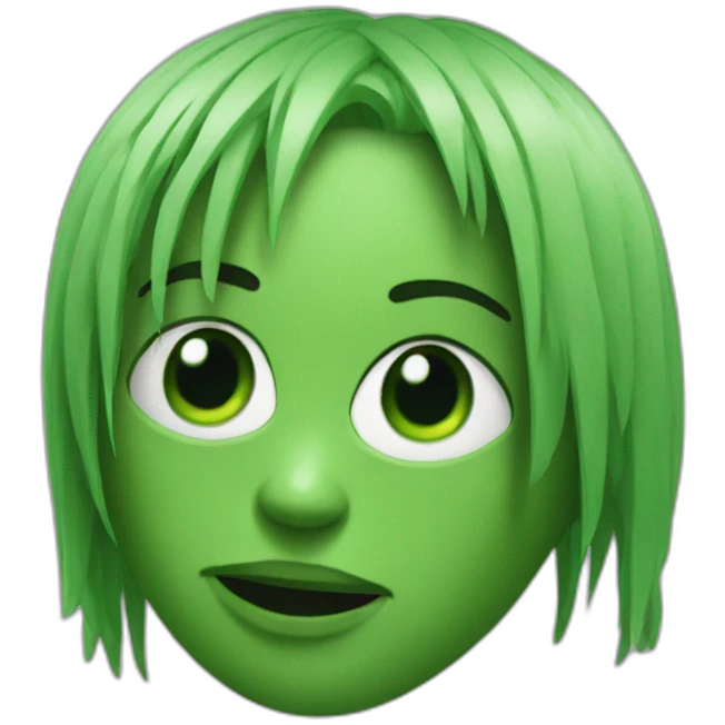 green fifth element emoji