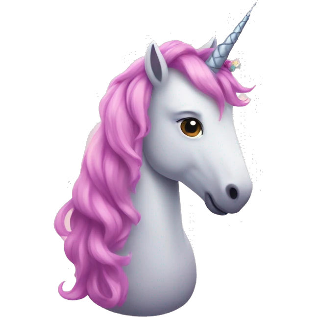 unicorn in love emoji