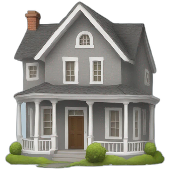 Detached house emoji