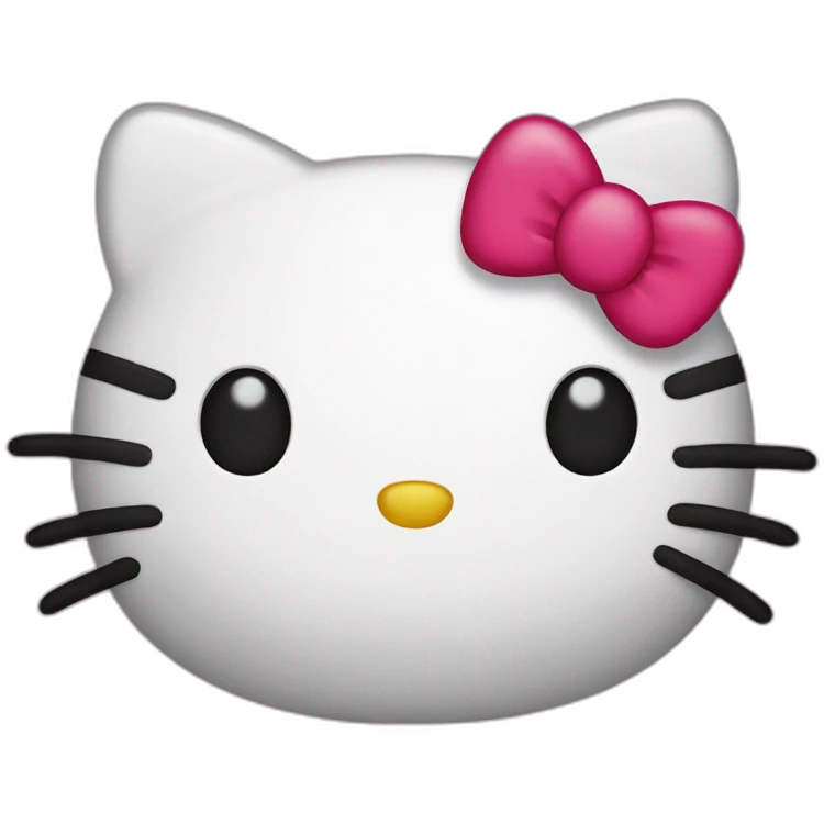 Hello Kitty emoji