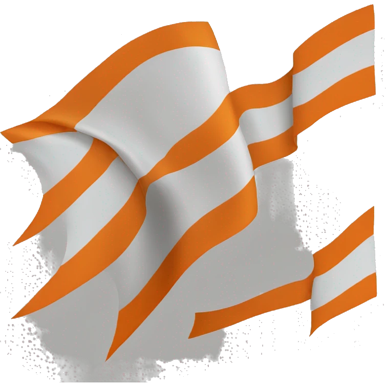 Orange flag emoji