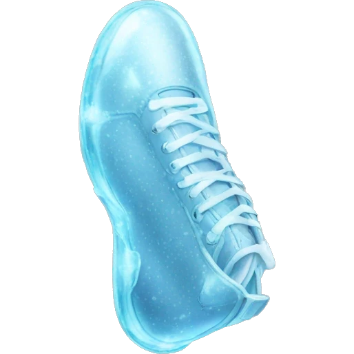 ice effect shoe, make it look like iron mans shoe with ice effect    emoji
