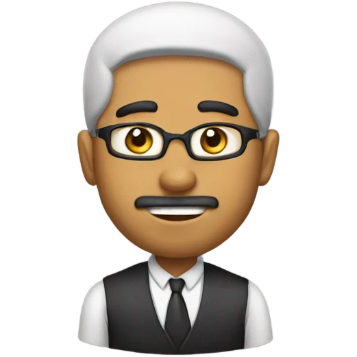 قلب لون نيلي emoji