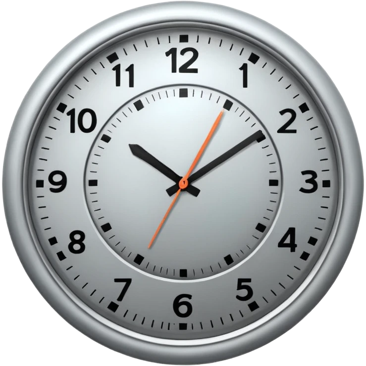 Clock it emoji