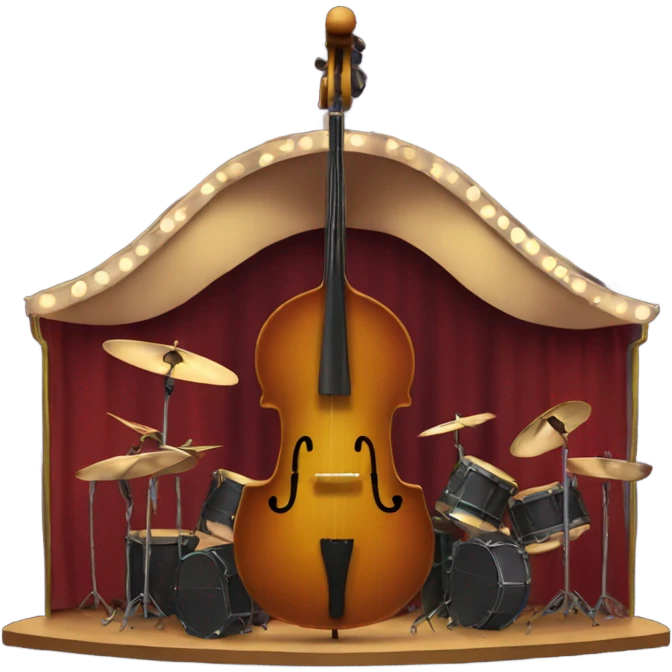 jazz music stage emoji