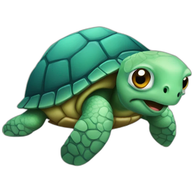 covid turtle emoji