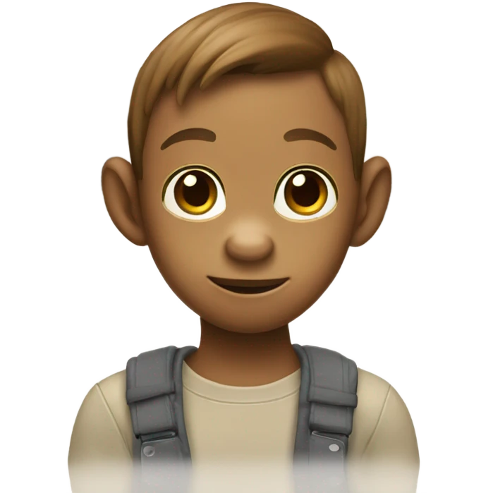 Gay little monkey in the apple store emoji