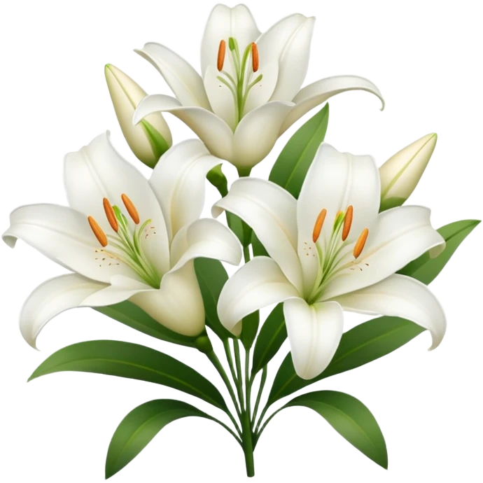 Lilies emoji