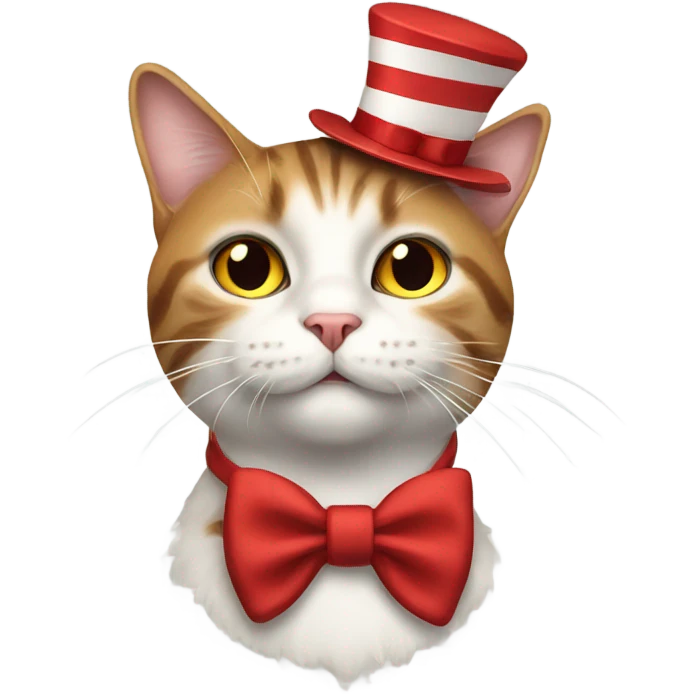 Cat in the hat emoji