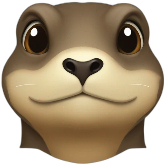 Tortue loutre emoji