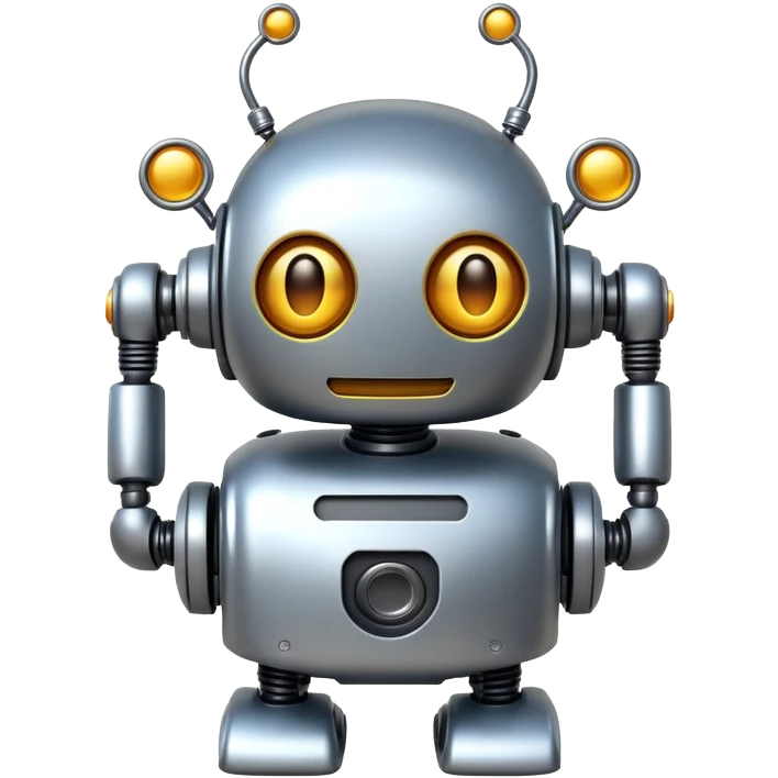 kolobki crazy emoji but robot emoji