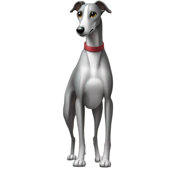 Greyhound in Rome emoji