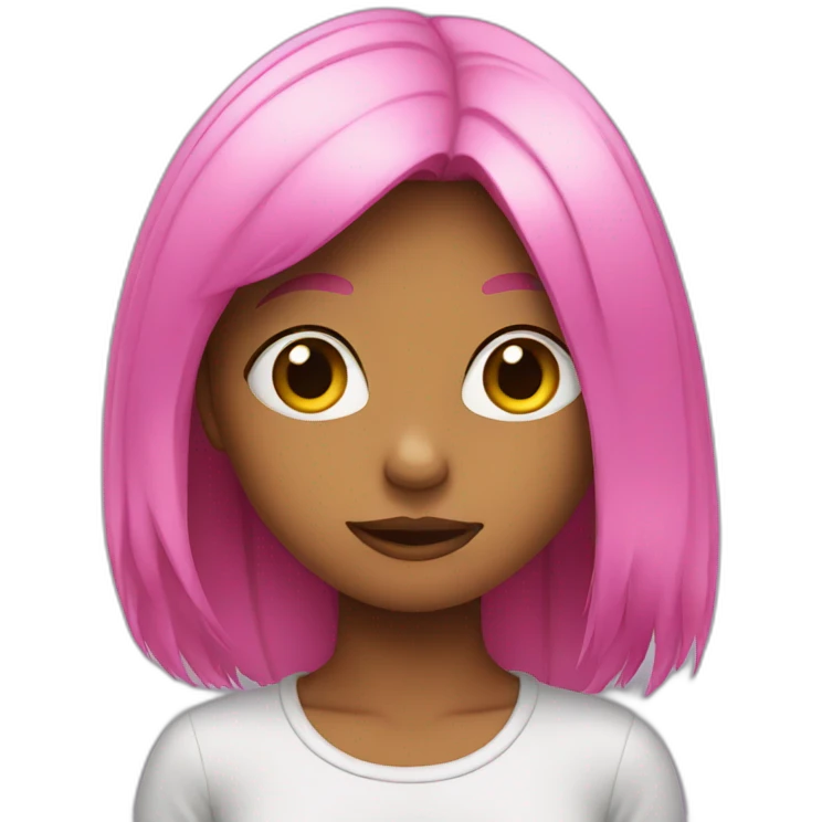 shy girl emoji