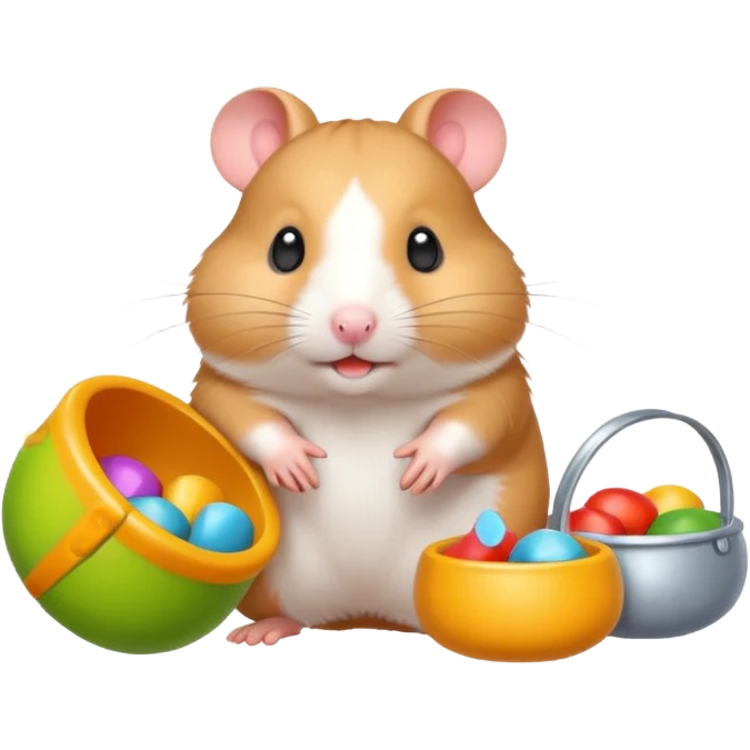 hamster items emoji
