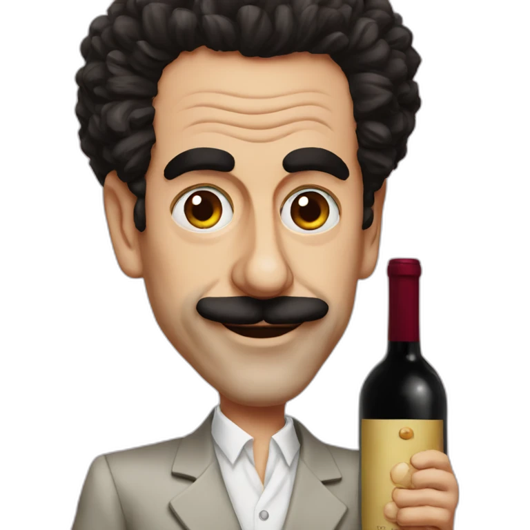 borat-with-wine emoji