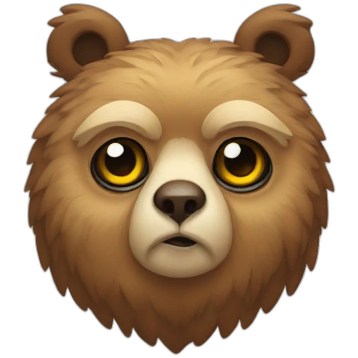 Owl bear emoji