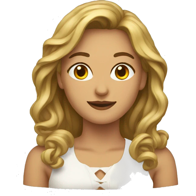Femme sain a l’air  emoji