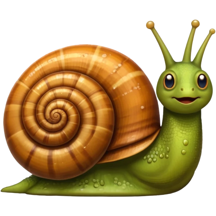 snail emoji