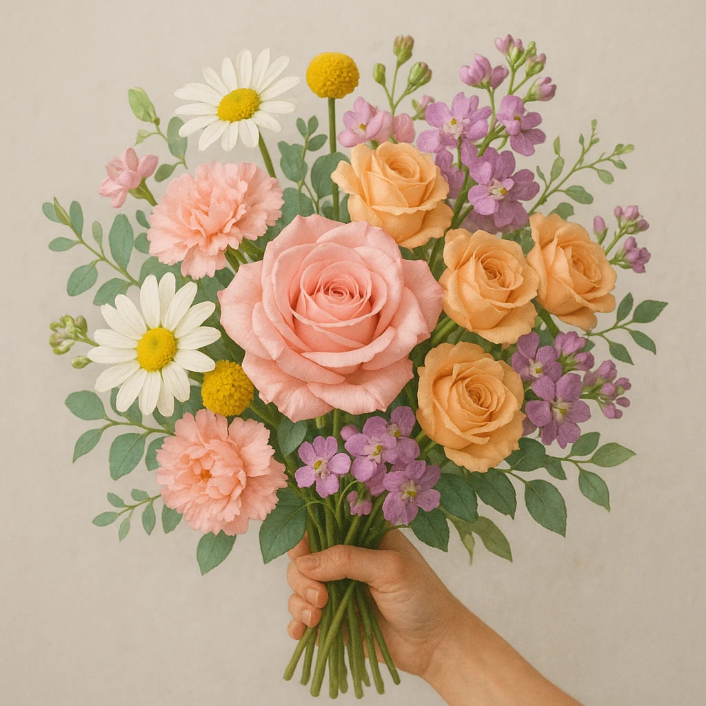 bouquet of flowers emoji