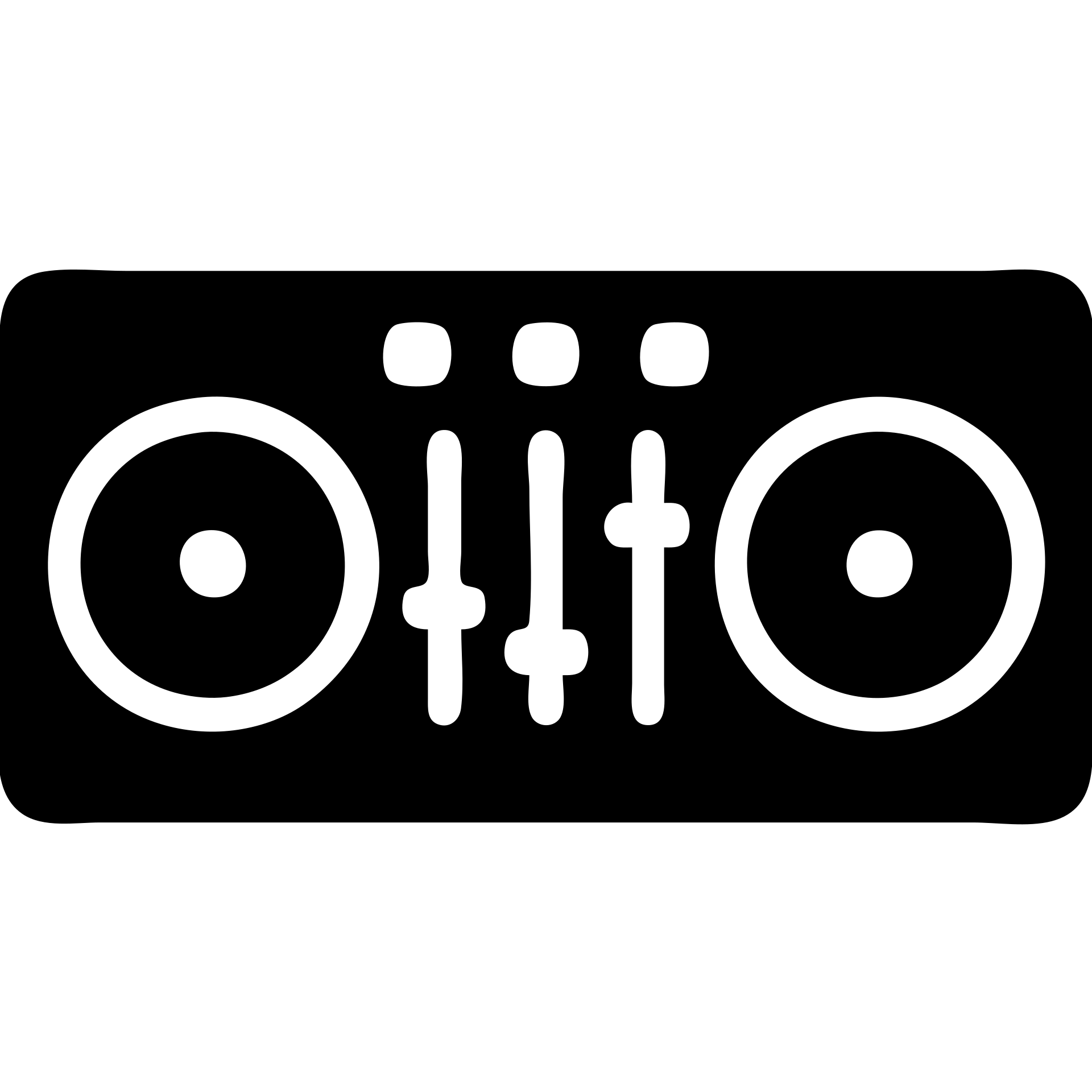 A DJ setup with a mixer emoji