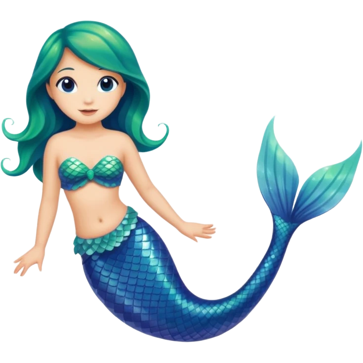 Mermaid kuyruğu emoji