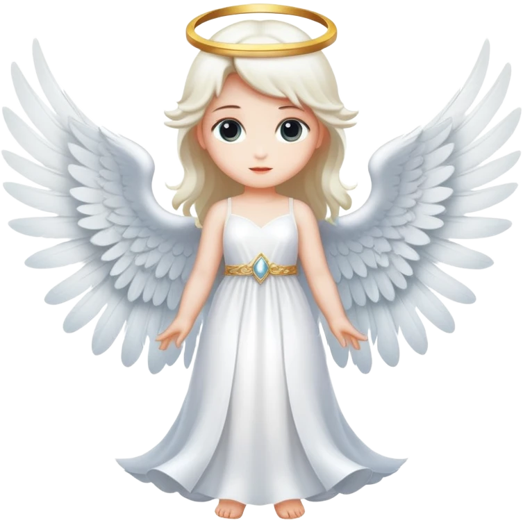Beautiful magical angel  emoji