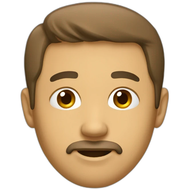 Homme désespéré emoji