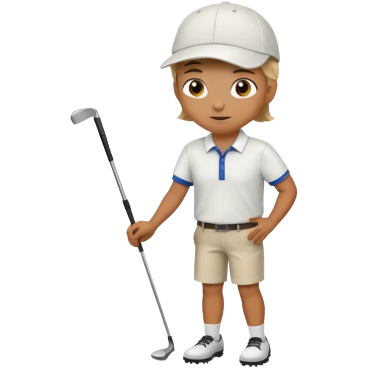 Golfing emoji