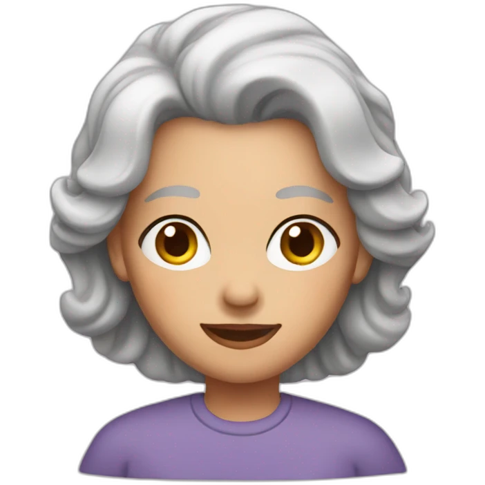 Female over 50 emoji