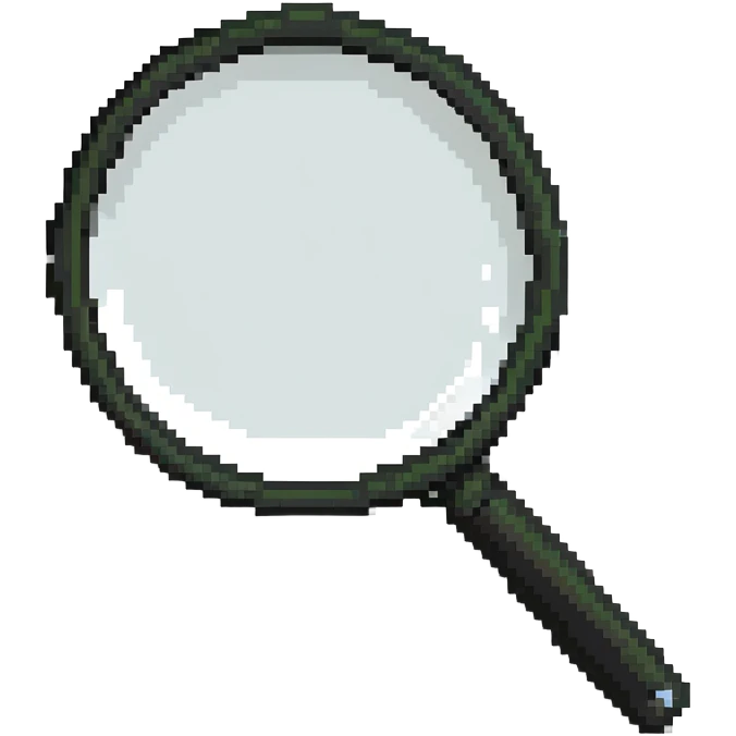 magnifying glass emoji