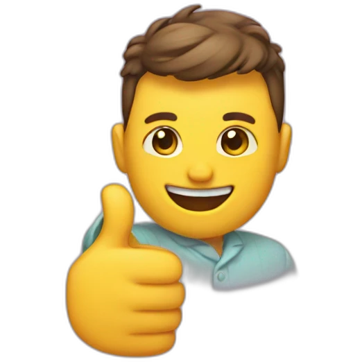 party thumbs up emoji