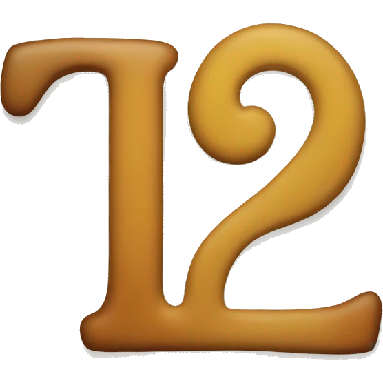 Letter L and A togethe emoji