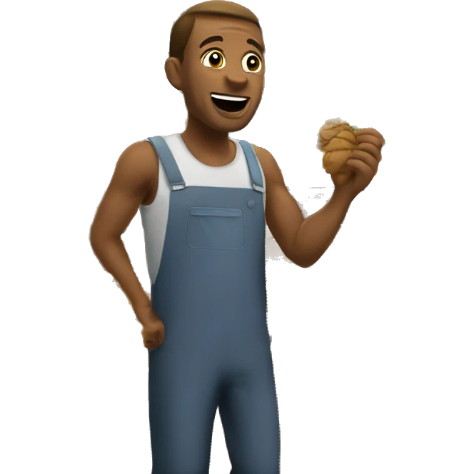 Un vendeur dans un bazar emoji