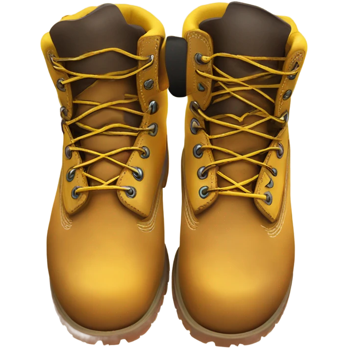 Timberland boots emoji