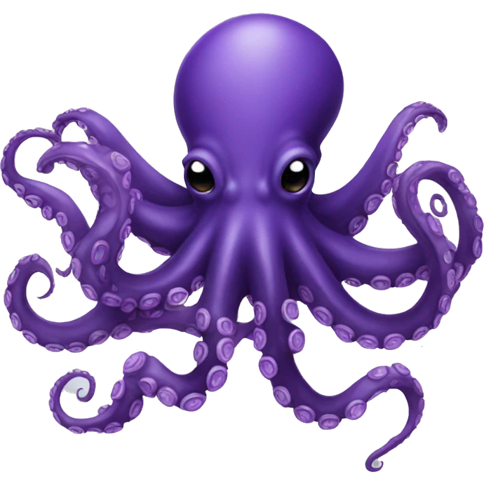 dark purple octopus emoji